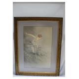 Louis Icart 'Zest' framed print 27' x 21'