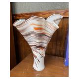 Ukrainian ribbon vase 16' H
