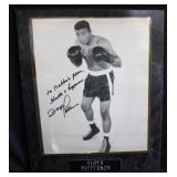 Floyd Patterson framed headshot 13' x 10.5'