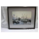 'First Light' by B.B. Barrick artist signed litho