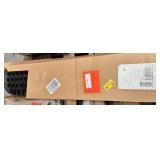 Heavy duty Black rubber non-slip drainage mat 3' x