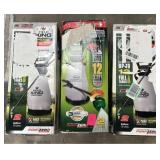 3X$ Pump up sprayers includes. 1 Scotts 2G & 2