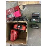 2X$ Flex and skill battery chargers plus