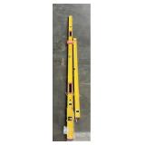 2X$ Assorted Stabila levels type 80 ASM-2 48' &
