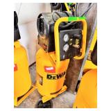 DeWalt upright air compressor wheels present not