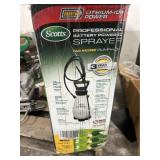 6X$ Scotts professional battery powered sprayer