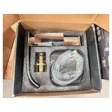 Chrome bath faucet in original box