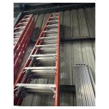 Louisville fiberglass double sided 16 ft step