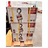 3X$ Jet 1 ton Aluminum hand chain hoist AL100
