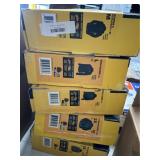 5X$ DeWalt assorted heated gear