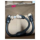 Hubell Y splitter power cable