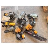 Box lot assorted used tools