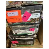 3X$ Assorted Metabo HPT nails includes. wire