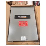 2X$ New Generac manual transfer switch 100 amp