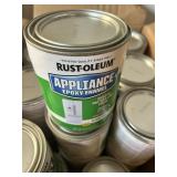 40X$ Rust-Oleum Appliance Epoxy Enamel 32 oz cans