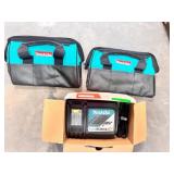 3X$ Makita canvas tool bags and 36v Makita