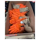 27X$ Ninja Ice neon orange gloves