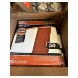 8X$ 25 packs of Gator 50 grit coarse sandpaper