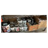 Shelf lot of paints and coatings 1G DAP Weldwood