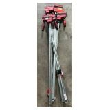 5X$ Bessey commercial clamps & K RE 3.550 50 x 3