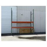 Warehouse Pallet Rack two shelf System