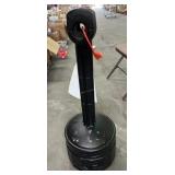 Justrite smokers cease fire stand in black