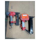 2X$ Senco assorted pneumatic staplers