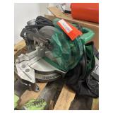 Metabo C10fCG miter saw and metabo air stapler