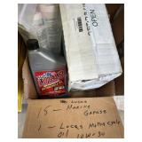 Lucas job lot incl marine grease & motorcycle oil