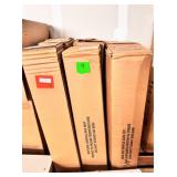 9X$ Notrax brush step mats 4'x8' brown; 4'x8'