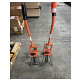 2X$ Keson Metric measuring wheels