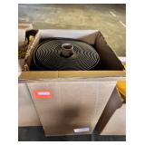 Spongecote black mat 4'' width x 15/16' thick x