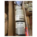 8X$ Rust-Oleum Chalked ultra matte paint in