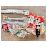 Box of assorted tools