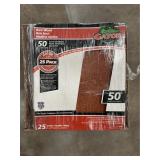 10X$ 25 count packs of Gator 50 grit coarse