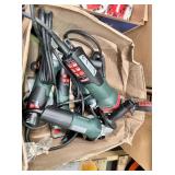 5x$ - Metabo angle grinders - some missing parts,