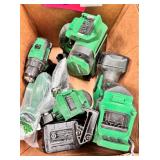 Job lot - 6 Metabo - 16v battery operated tools -