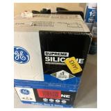1 case GE silicone; 1 Gallon Mequiars Vinyl &