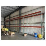 5X$ - Warehouse Pallet Rack two shelf System -