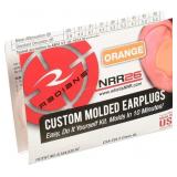 20x$ - 20 Radians Custom Molded Earplug Packs