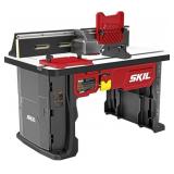 SKIL steel router table in original box w/ damage