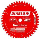 20x$ - Diablo 7.25" Trex saw blades