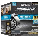 3x$ - Rust-Oleum rock solid metallic floor coating