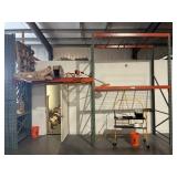 2X$ - Warehouse Pallet Rack two shelf System -
