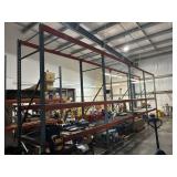 4X$ - Warehouse Pallet Rack two shelf System -