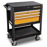 Gearwrench 2 drawer black & orange Utility Cart