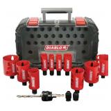2x$ - Diablo 9 pc hole saw kit