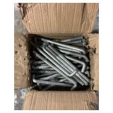 Box Galvanized 8" concrete set bolts