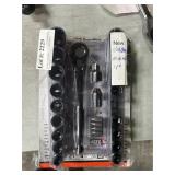 Crescent 25-pc socket set (missing 1 socket)