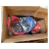 32x$ - safety helmets incl pink and blue & (16)